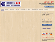 Tablet Screenshot of mrfixitfast-handyman.com
